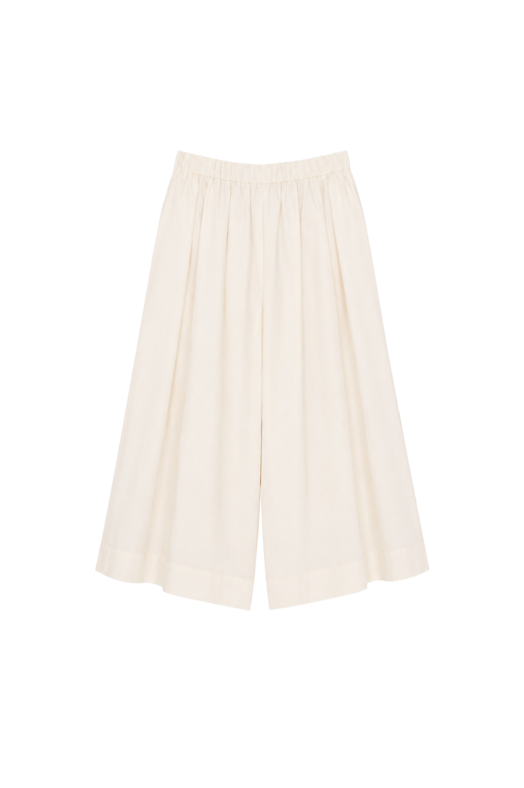 cotton canvas cropped trousers (in-stock)