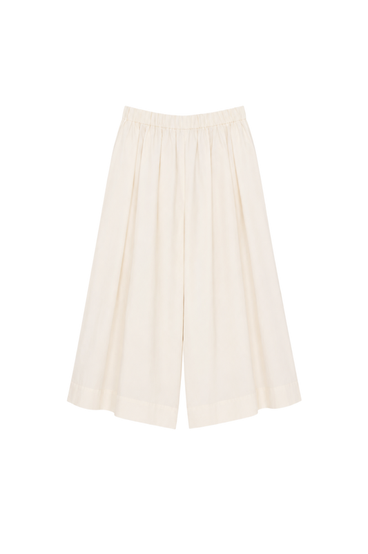 cotton canvas cropped trousers (in-stock)