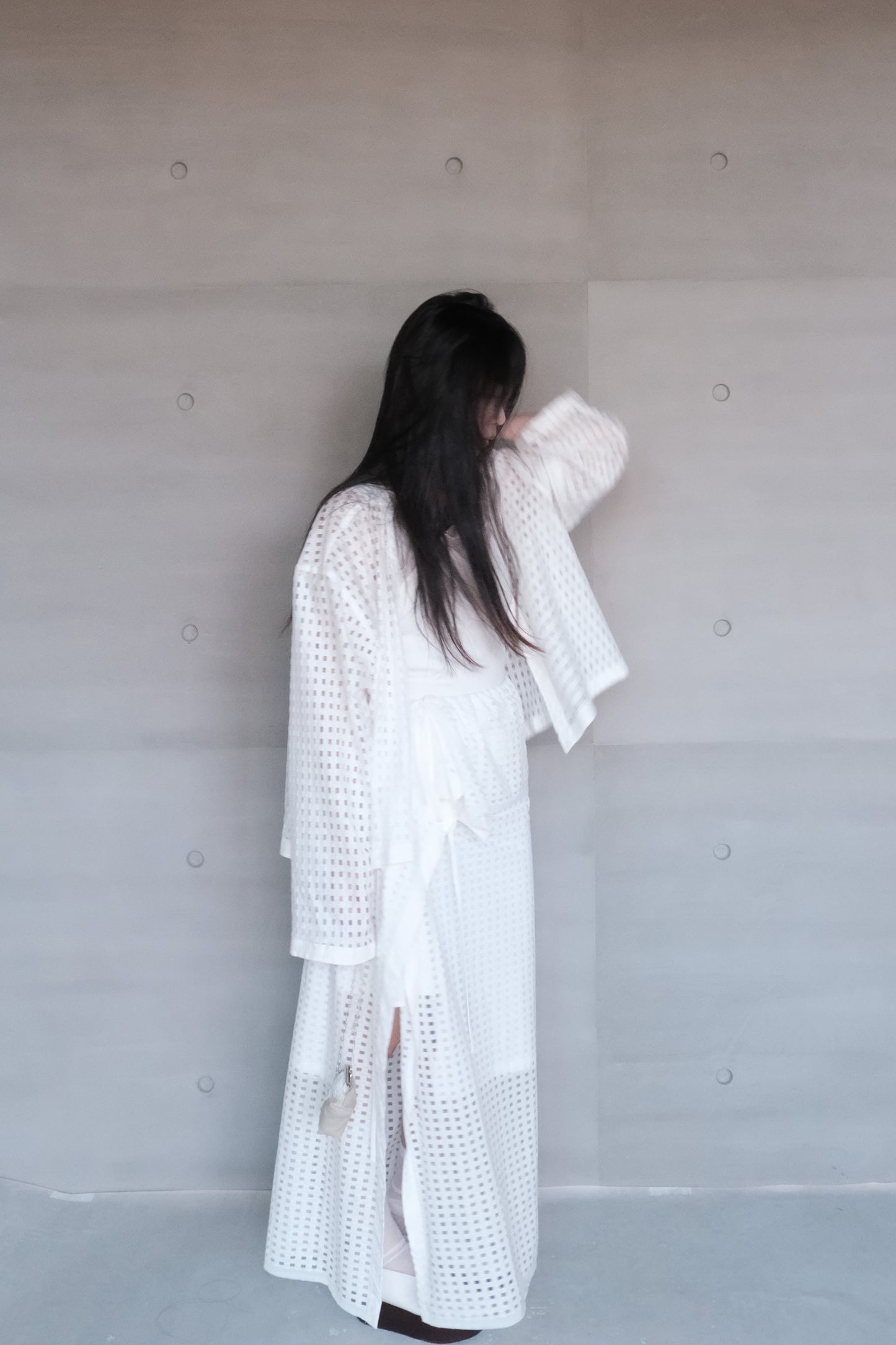 subtle checked lightweight cover (in-stock)