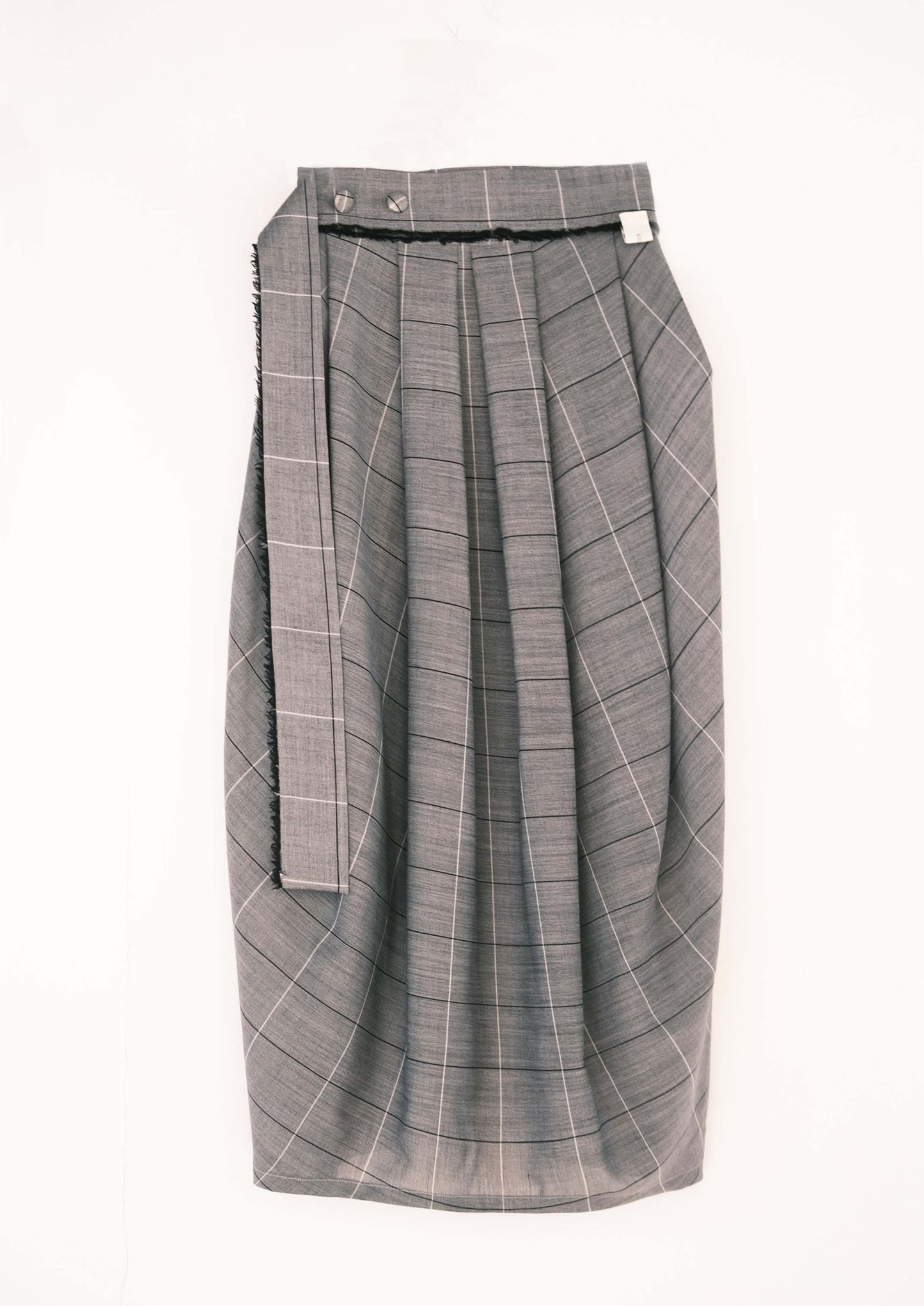 zero waste pattern wrapped skirt (pre-order)